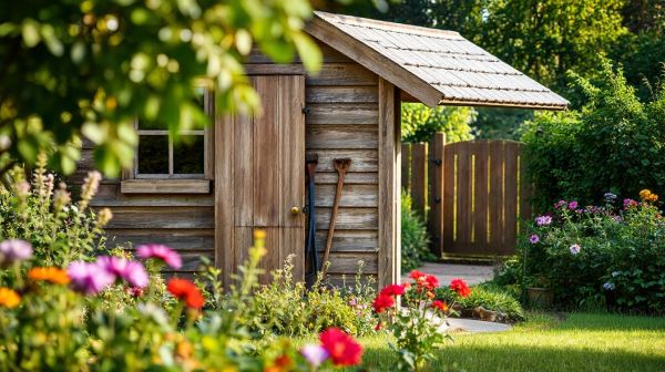 Les matériaux idéaux pour construire votre abri de jardin
