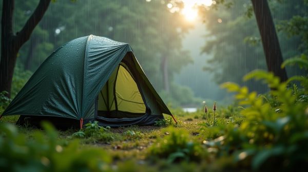 Top 10 tentes étanches pour séjour confortable sous la pluie